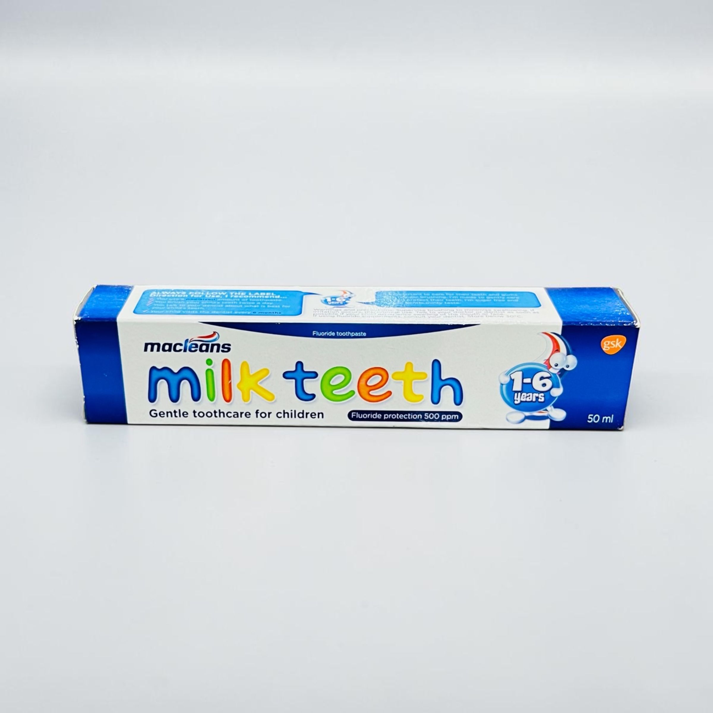 MACLEANS MILK TEETH 1-6YEARS TOOTHPASTE 50ML
